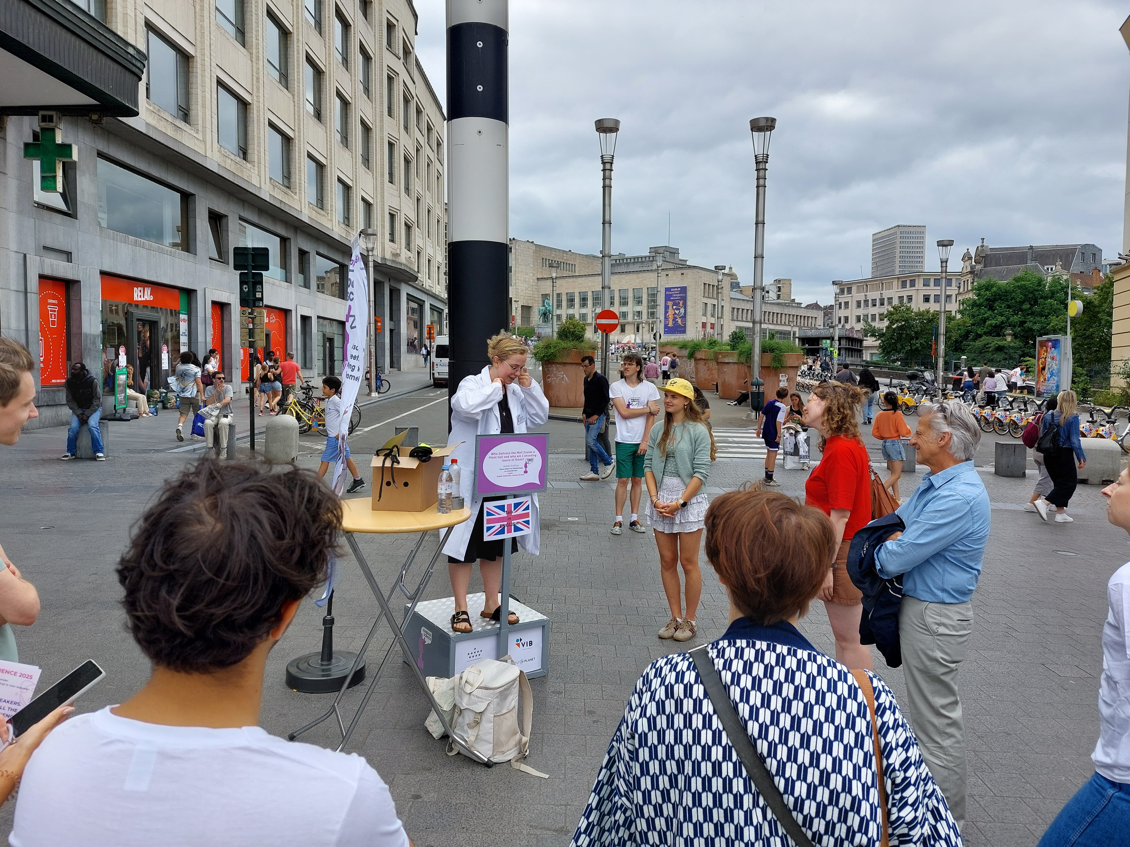 Soapbox Science Brussels 2025